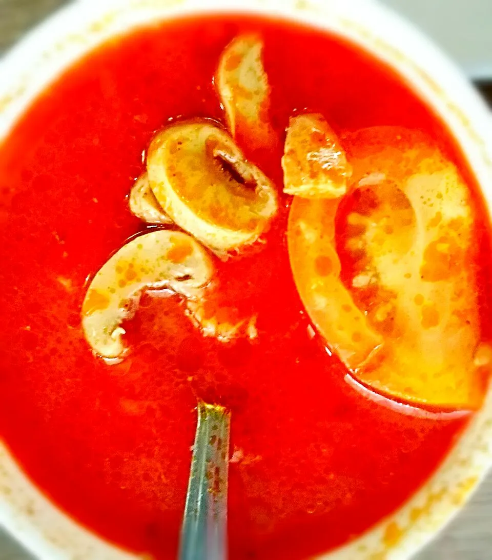 tom yum soup... #spicy|princessjoさん