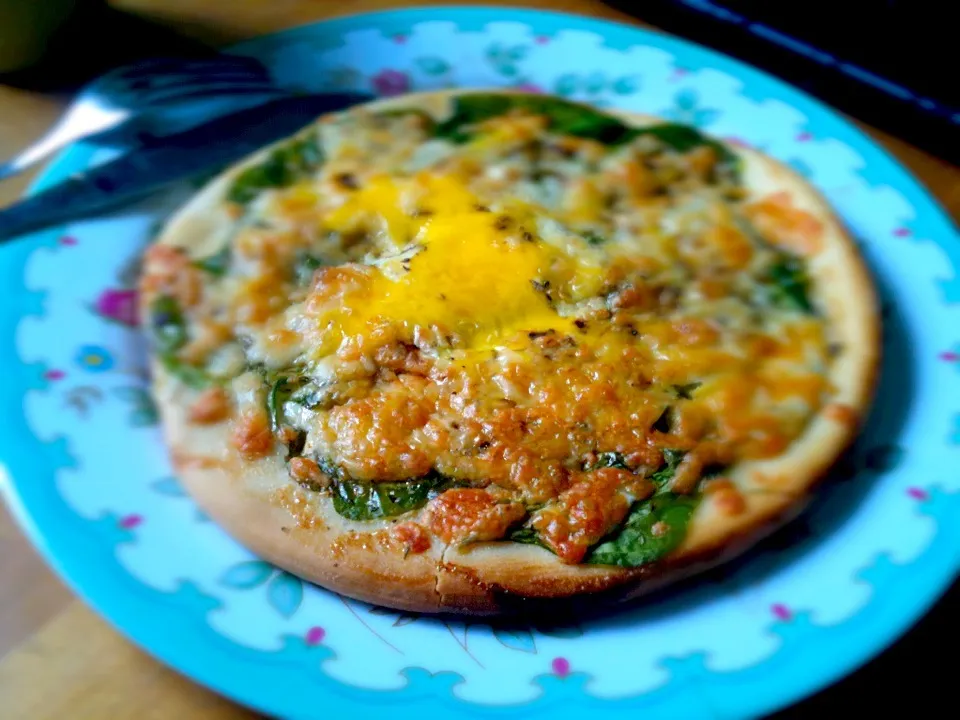 Breakfast pita pizza|Basanti Garibaさん