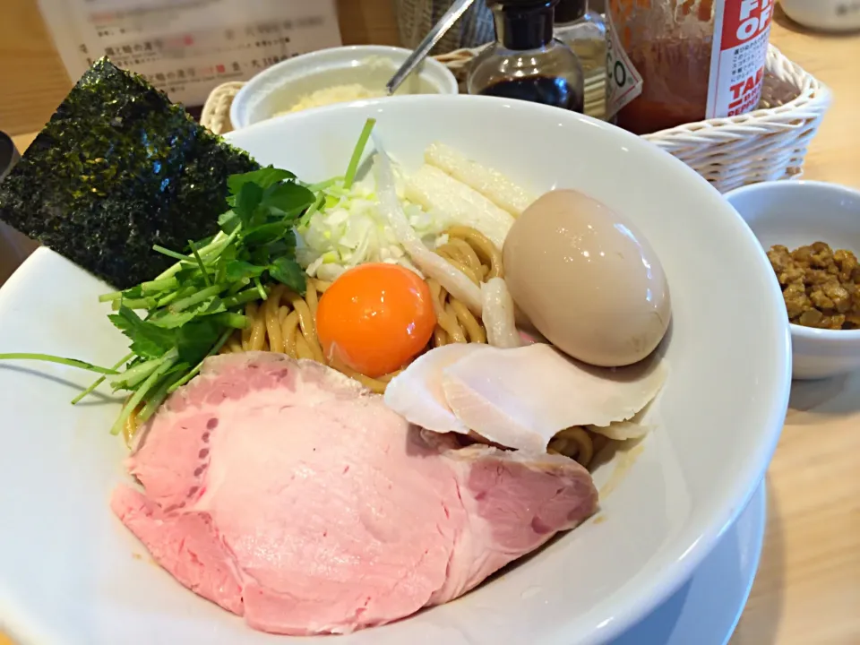 Snapdishの料理写真:濃厚卵のまぜSOBA|toshi,I🍴さん