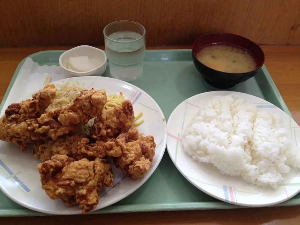 唐揚げ定食|おっちさん