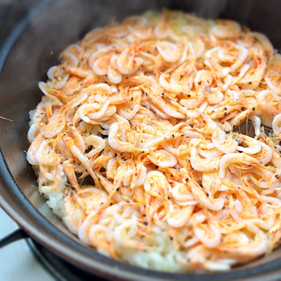 釜揚げ桜海老の炊き込みご飯|オルソさん