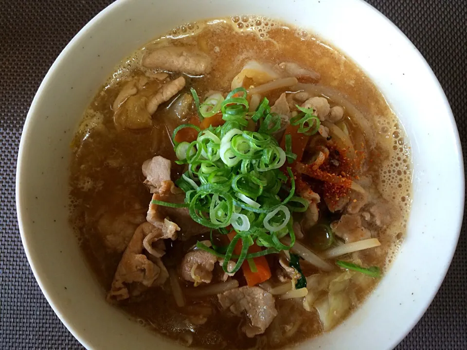 味噌ラーメン|ばーさんさん