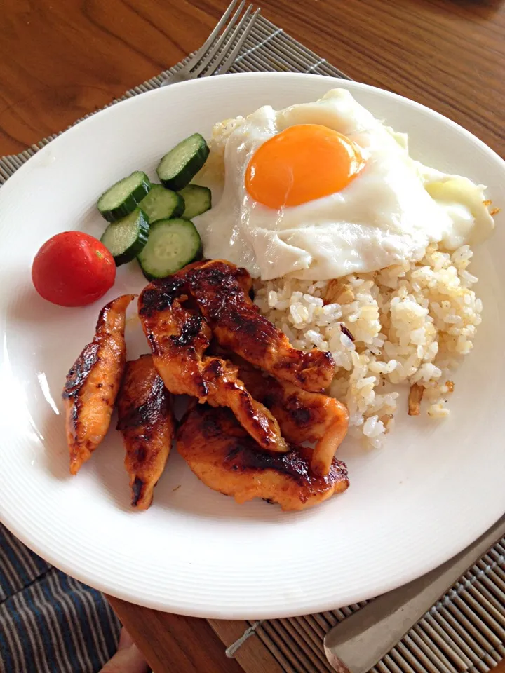 Chicken Tocino Filipino breakfast|angelica limさん