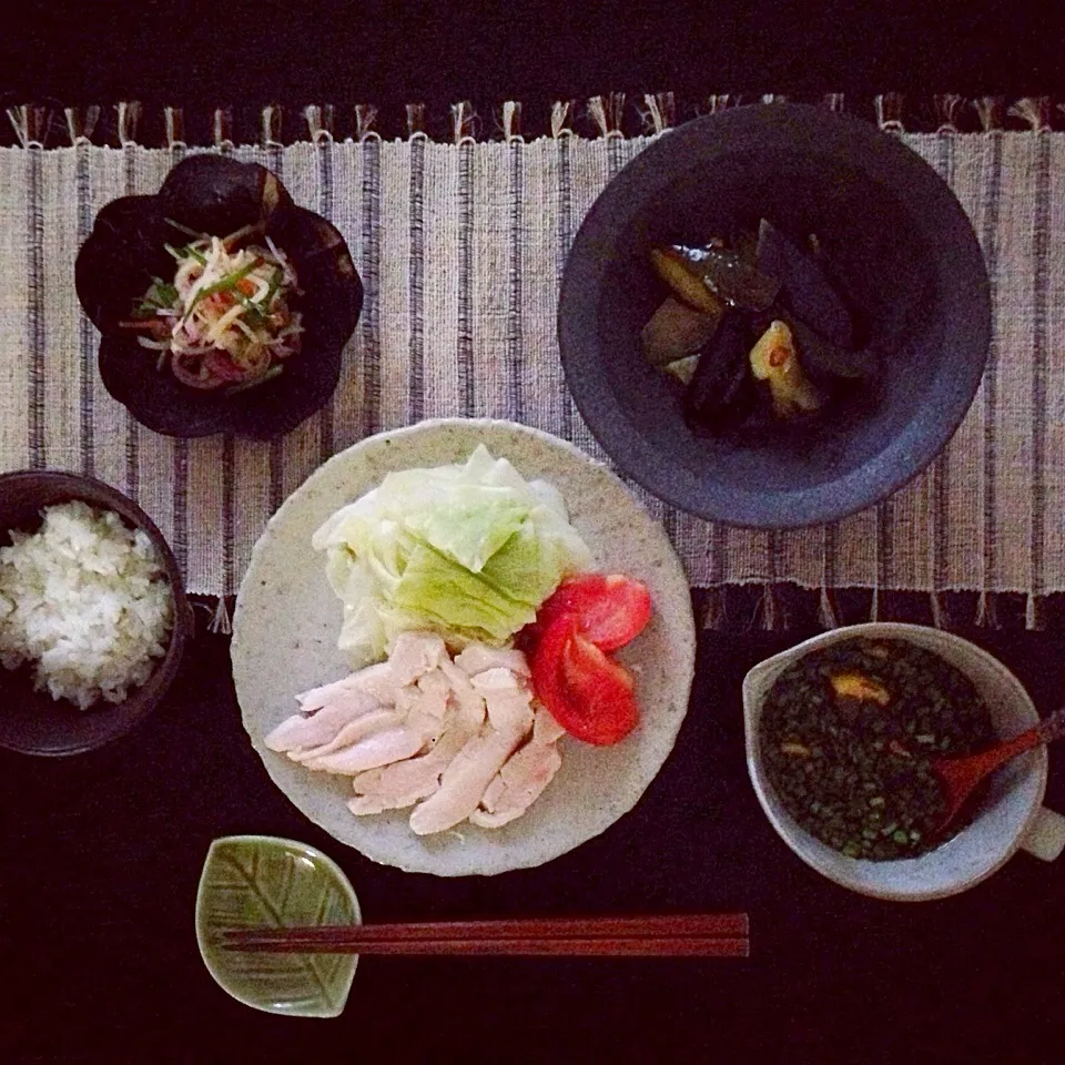 今日の夜ご飯  2014.7.14.|あいこ ⁎ˇ◡ˇ⁎さん