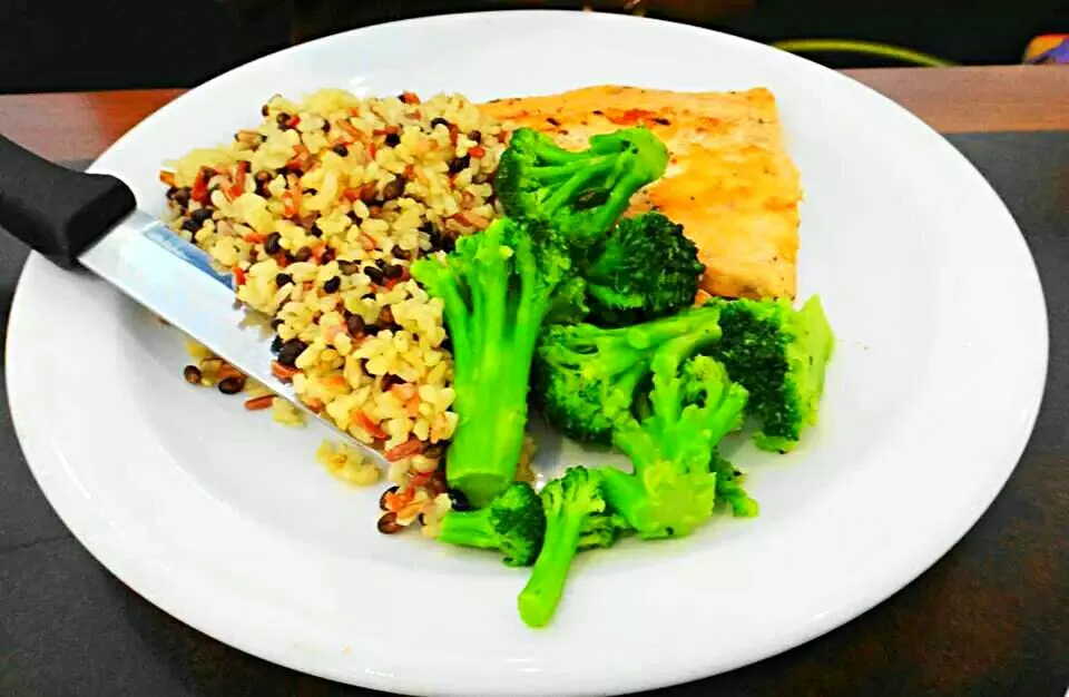 Wild Salmon w/ Rice|Rindyさん