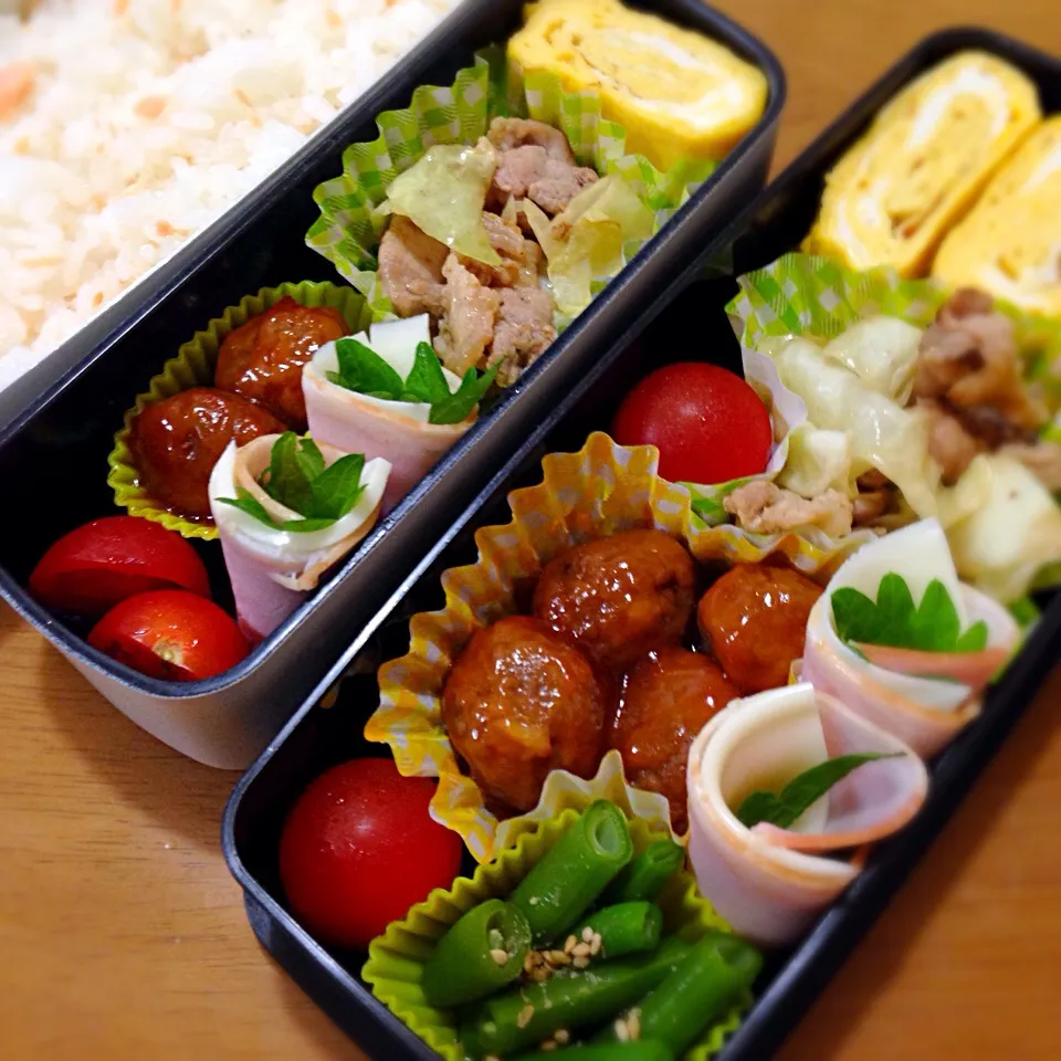 Snapdishの料理写真:お弁当7.15|きたろうさん