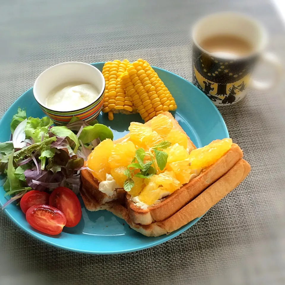 今日の朝ごはん|ぺんぎんさん