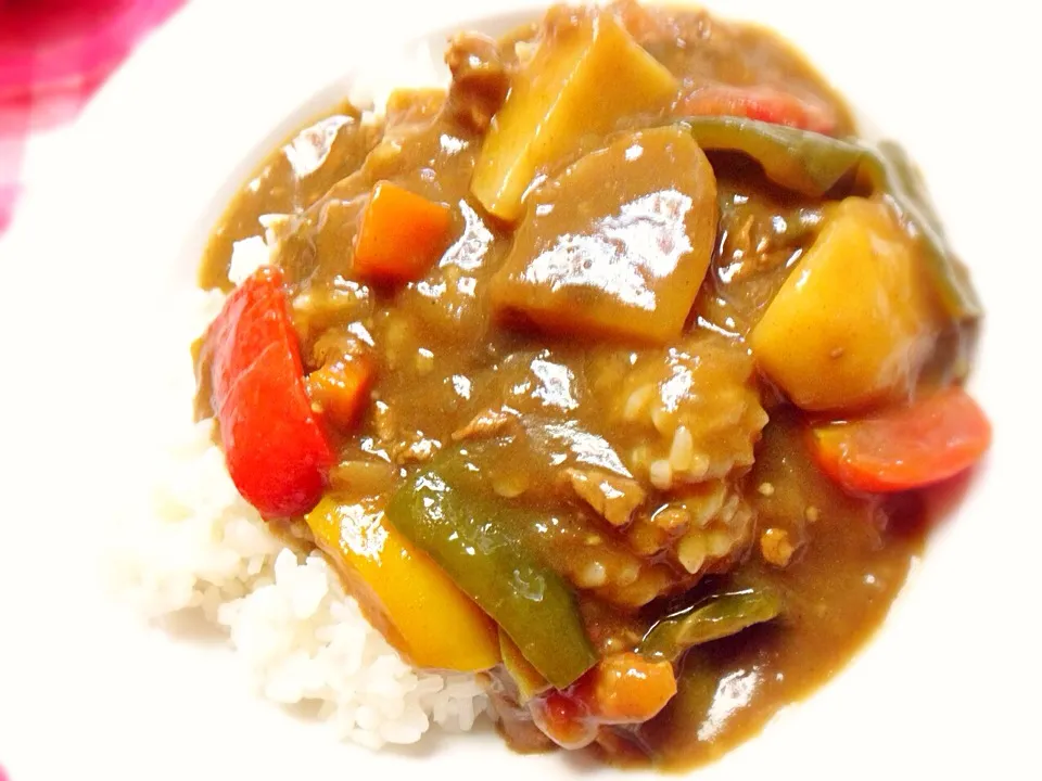 夏野菜カレー|ちるのさん