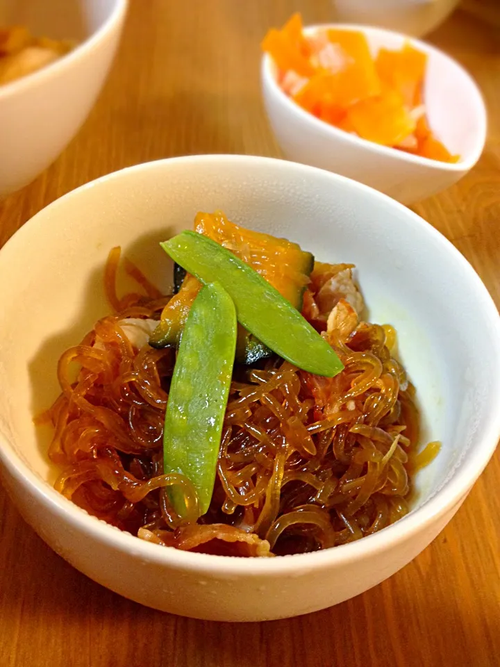 かぼちゃとベーコンの煮物|Yoshikoさん