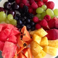 Snapdishの料理写真:Daily Fruit platter