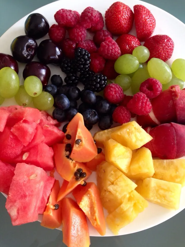 Snapdishの料理写真:Daily Fruit platter|Aliceさん