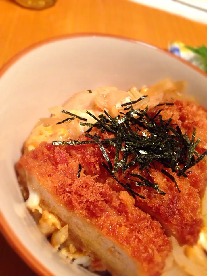 簡単カツ丼|ありんこさん