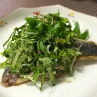 Snapdishの料理写真:アジの香味ソース|MaikoMさん