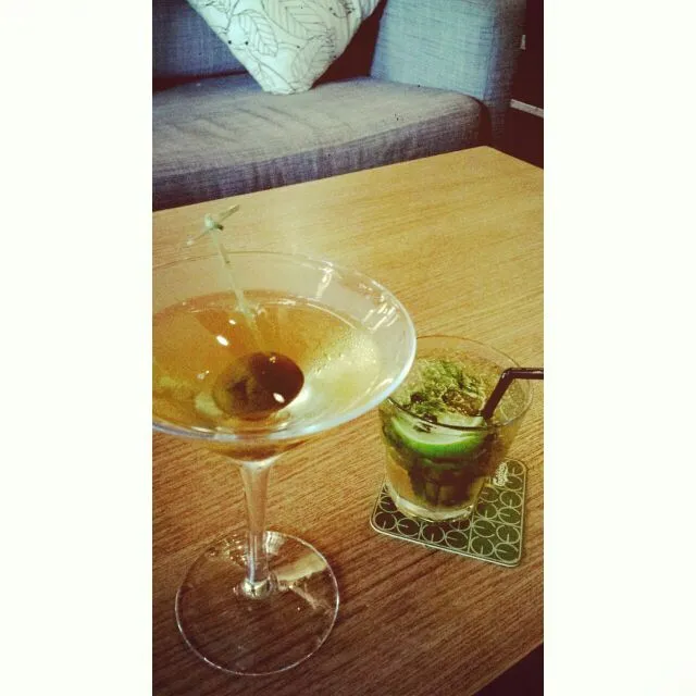 Snapdishの料理写真:Choya martini and mojito|genさん