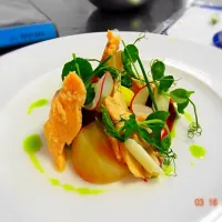 Trout summer salad|Daniel Archerさん