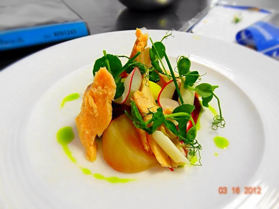 Trout summer salad|Daniel Archerさん