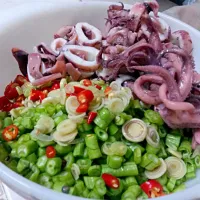 Squid salad.|Umairahさん