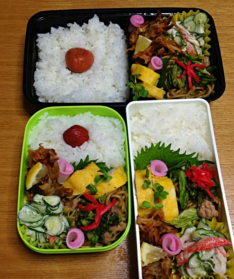 ７月１６日三人弁当|川上千尋さん