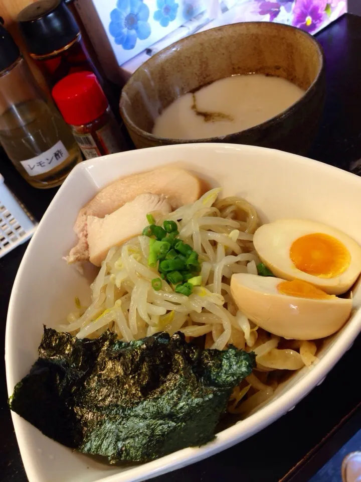 ✨味玉濃厚つけ麺魚介✨|中さんさん