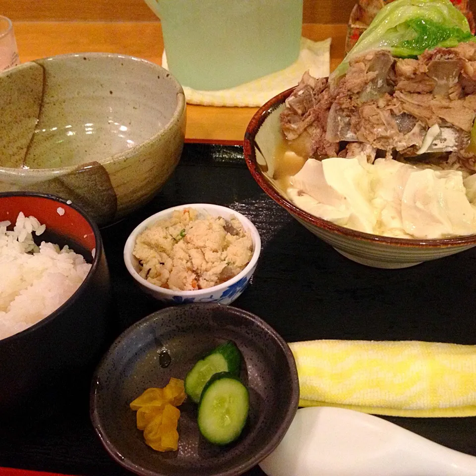 骨汁定食|ぱちねぇさん