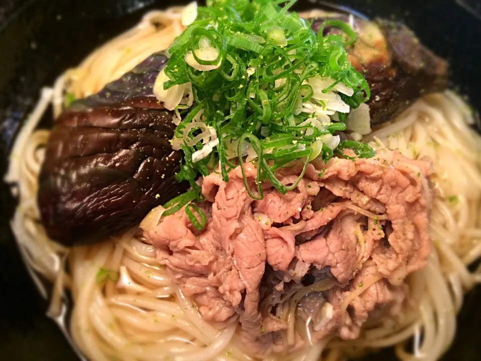 牛肉と茄子の煮びたし3|半田手延べそうめんの店 阿波や壱兆さん