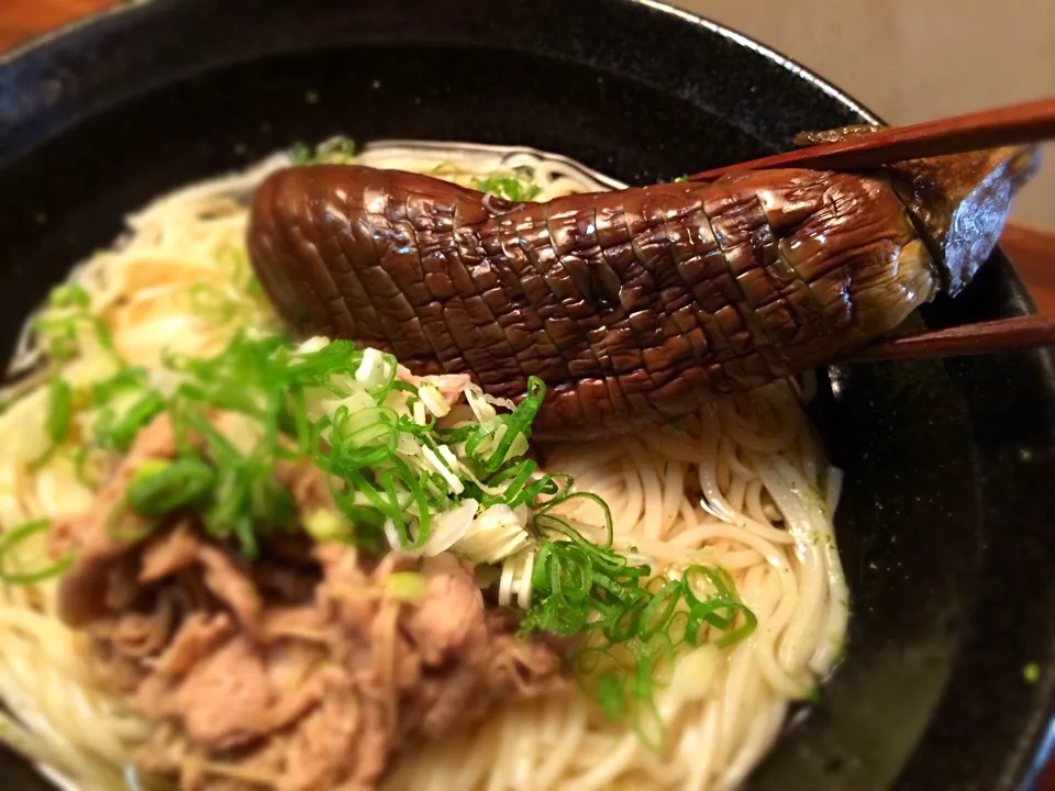 牛肉と茄子の煮びたし4|半田手延べそうめんの店 阿波や壱兆さん