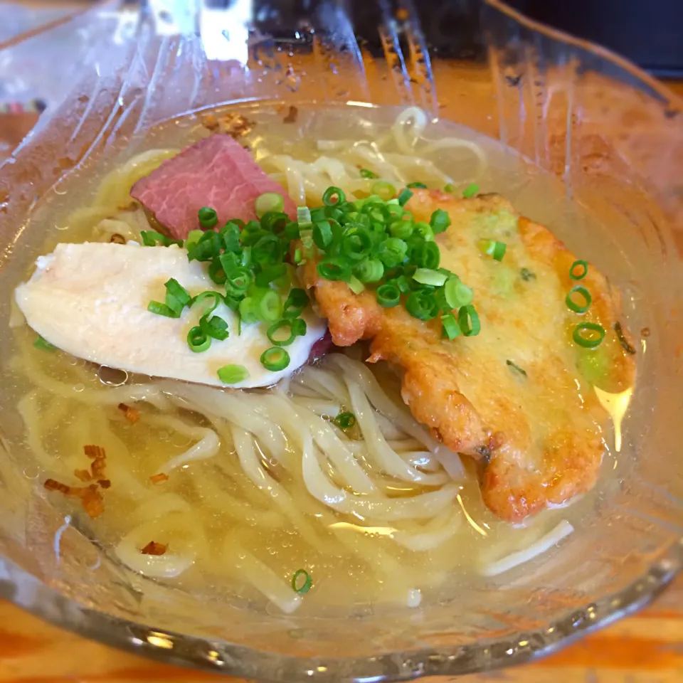 Snapdishの料理写真:ゲリラ限定15食麺 伊吹いりこのひやしそば！|shuさん