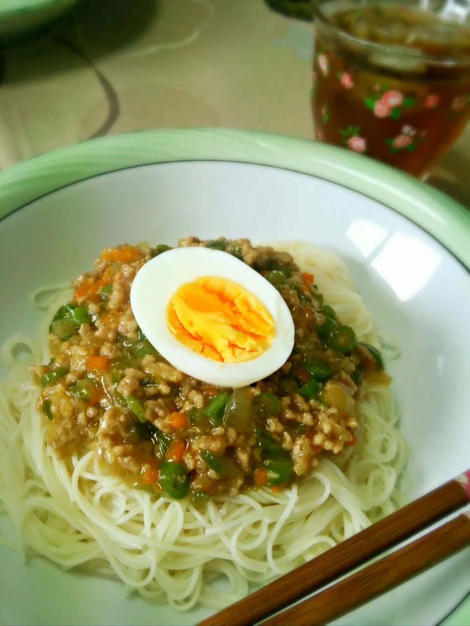 ジャジャ麺風★肉みそそうめん👒|ちはるさん