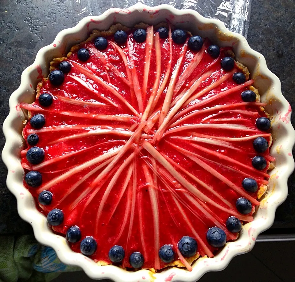 Rhubarb tart|Aliceさん