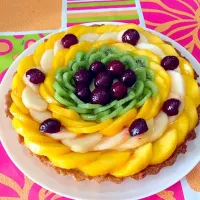 Snapdishの料理写真:Tarte aux fruits|dalilaさん