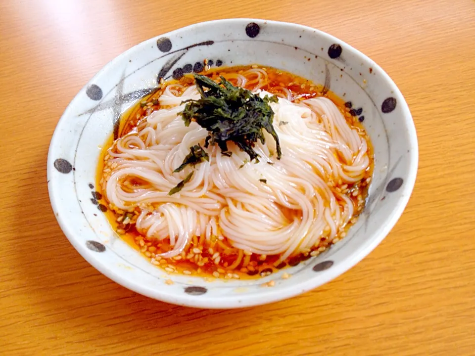 サンラータン風そうめん|みーさん