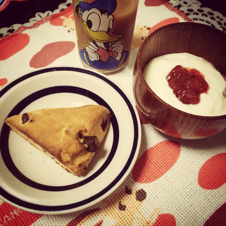 朝ごはん♡スタバチャンクシェア！|ちゃきさん