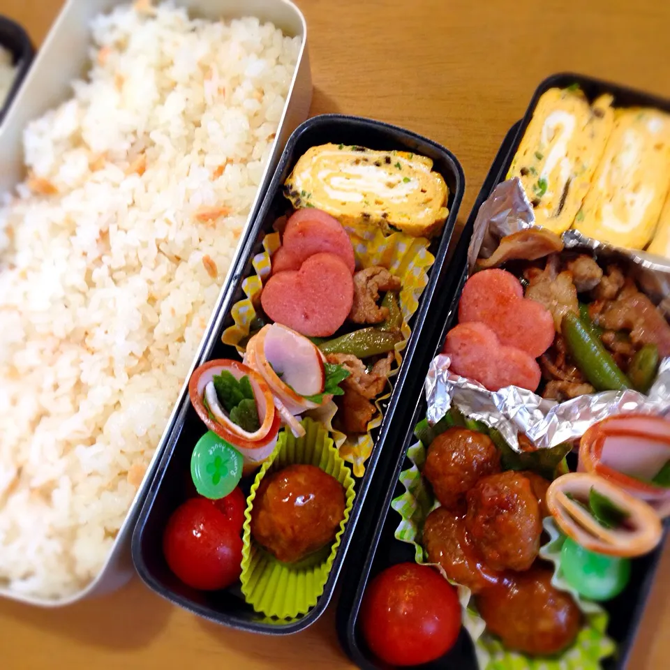 Snapdishの料理写真:お弁当7.17|きたろうさん