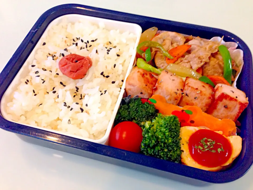 肉野菜炒め弁当|のぞみさん