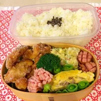 Snapdishの料理写真:7/17 男子高校生弁当|こしかさん