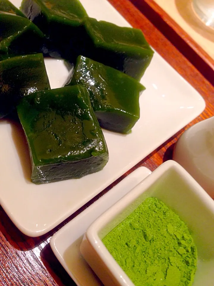 Matcha tea sweets|Tanuさん