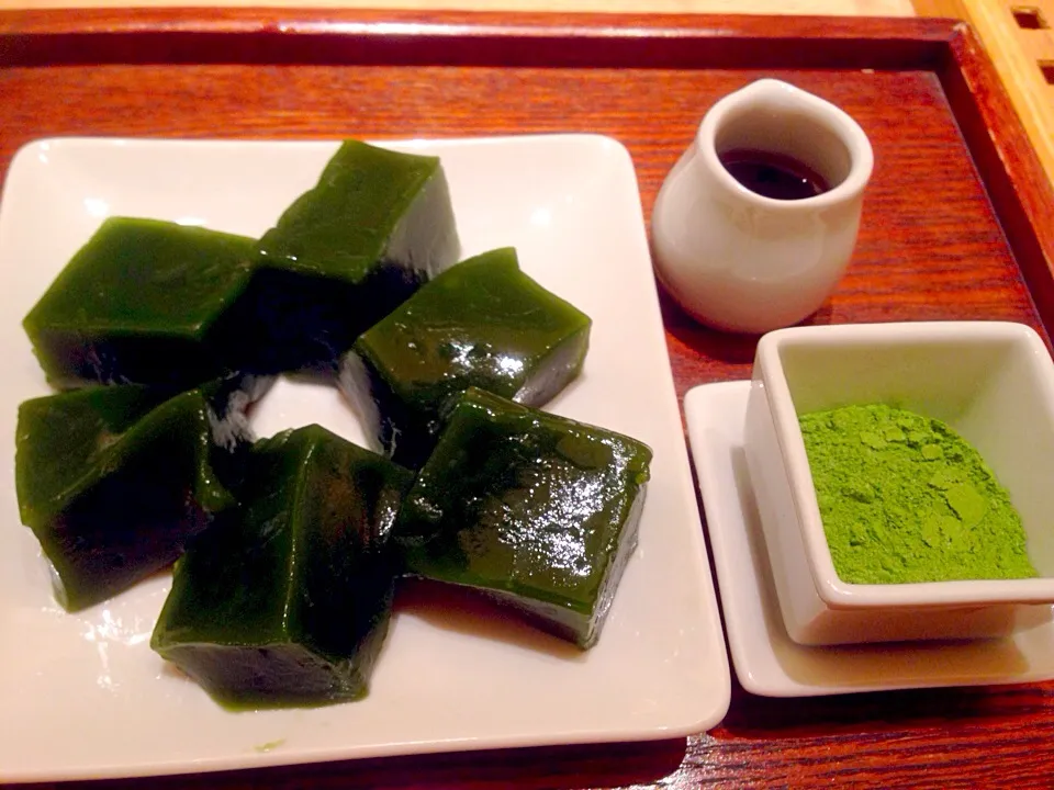 Matcha tea sweets|Tanuさん