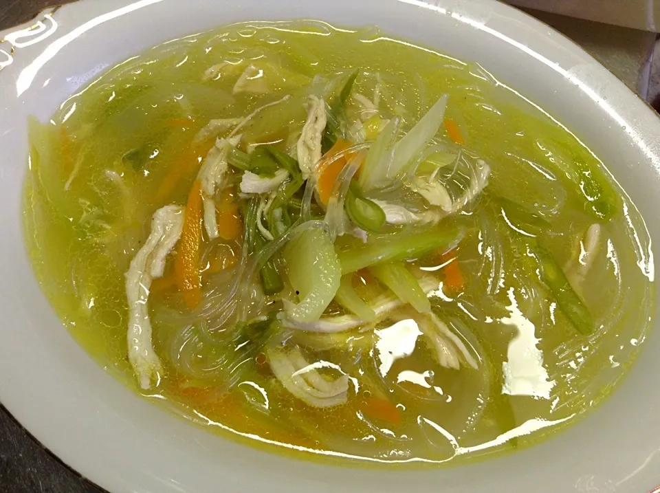 Chicken harusame soup|baby celineさん