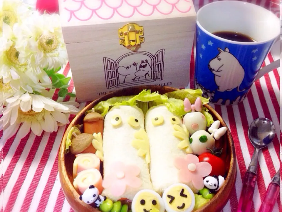 Snapdishの料理写真:ニョロニョロとピクニック♫|あき♡さん