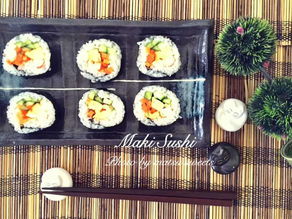 Maki sushi|Matsu sweetsさん