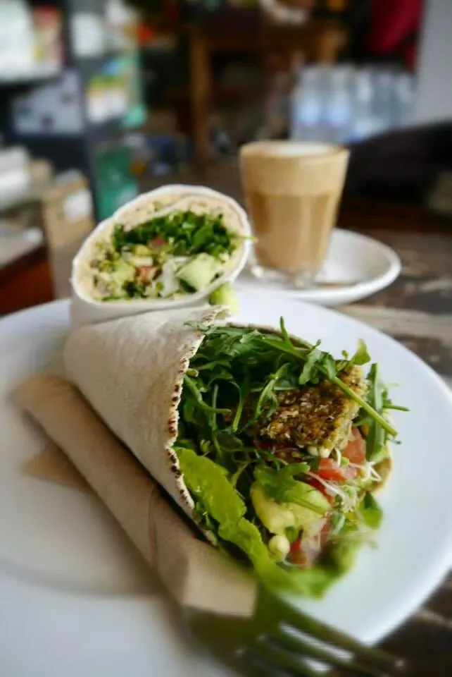 Vegetarian wrap|Arisaさん