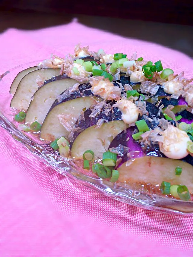 eggplant with wasabi sauce|和田 匠生さん