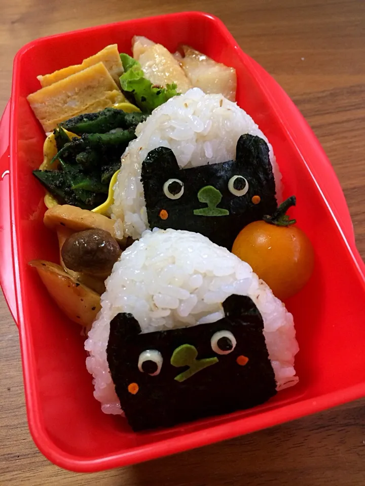 クマさんおにぎり弁当|manacocoさん