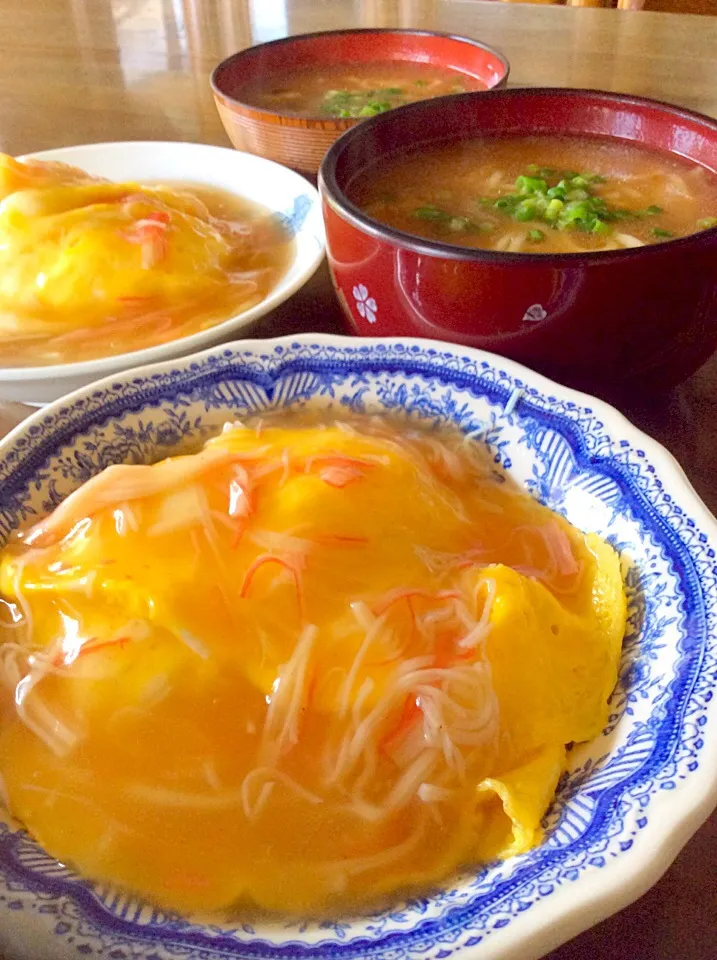 天津飯、醤油ラーメン♫(^_^)v|Norio Fukudaさん