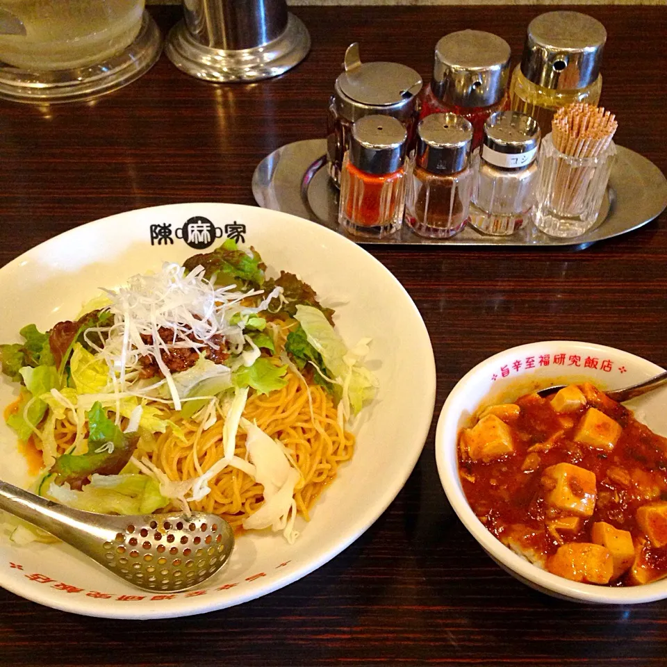 陳麻家の冷やし坦々麺＆陳麻飯！😋✨|Akiyuki Chinnen Sukiyaki Shiraishiさん