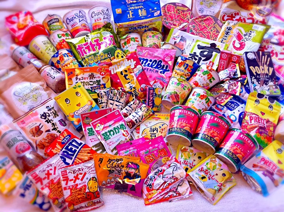 Japanese snacks|tomomi tawaraさん