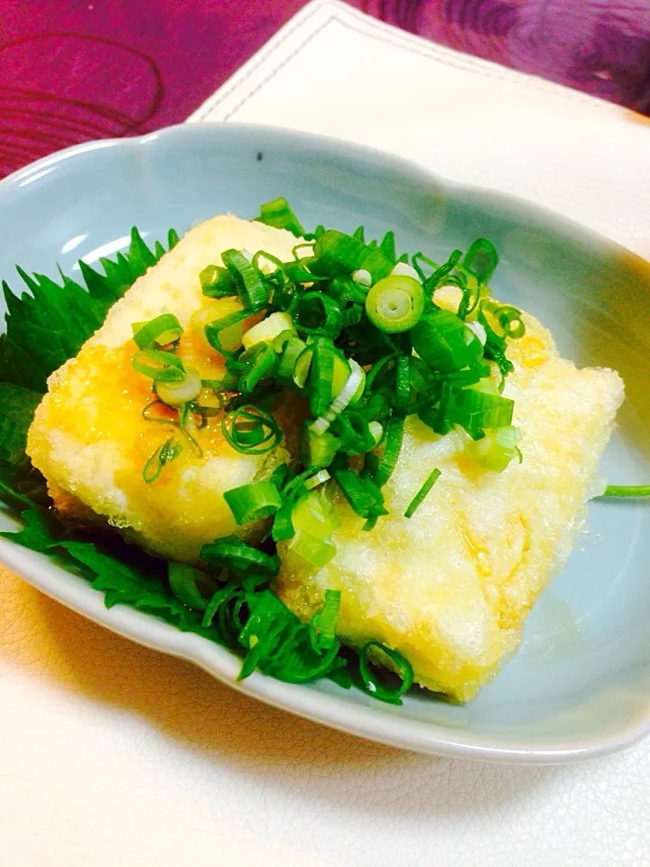 Snapdishの料理写真:さくらさんの料理 揚げ出し豆腐♡|ぷぅぴぃさん