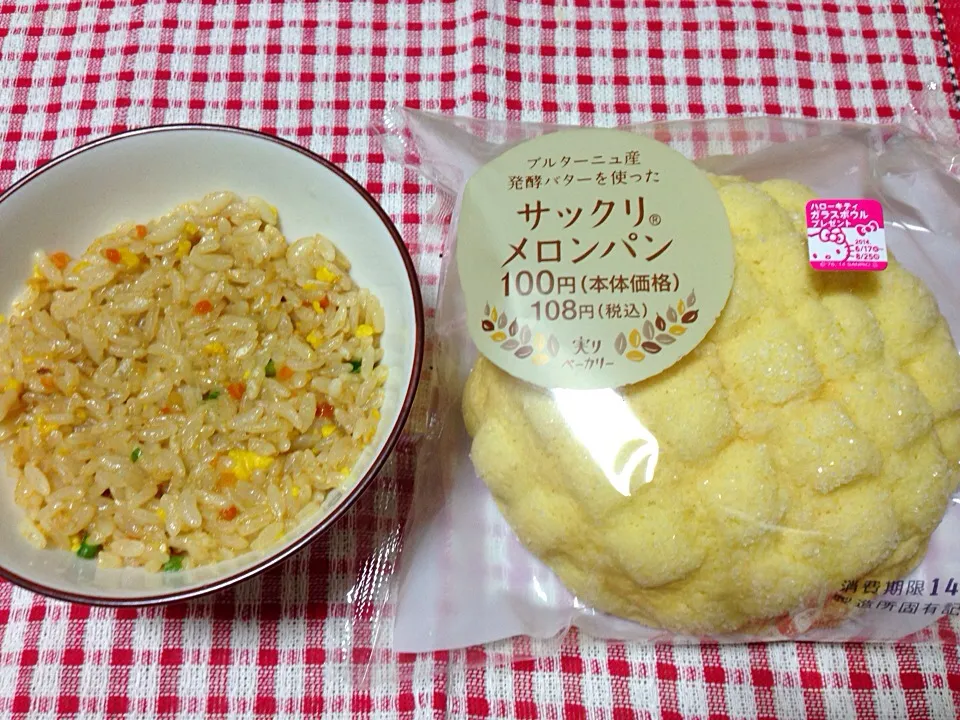 チャーハン＆メロンパン|お料理Pさん