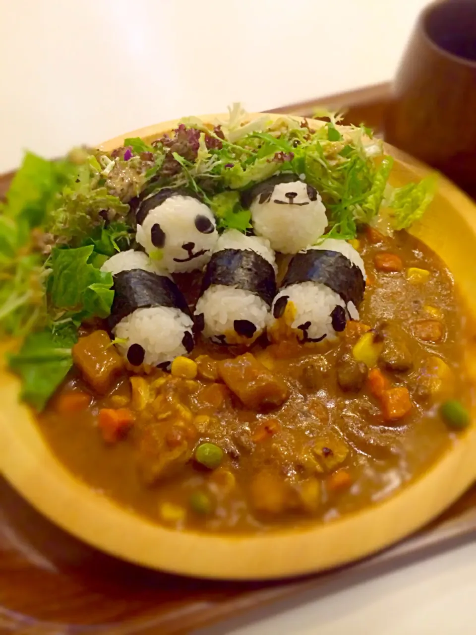 Panda curry|rooboocooさん