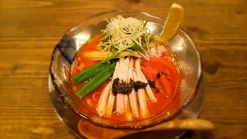 冷トマトらぁ麺|麺's食堂粋蓮さん